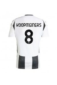 Juventus Teun Koopmeiners #8 Voetbaltruitje Thuis tenue 2024-25 Korte Mouw